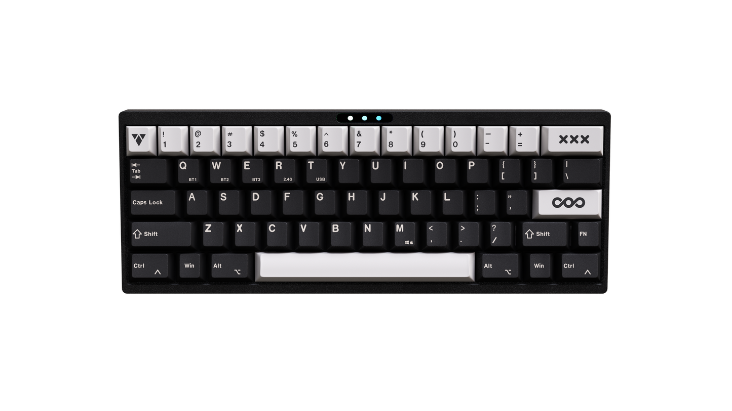 LUMINKEY60 Pro - 60% Hot-Swappable Custom Mechanical Keyboard with Premium Coating