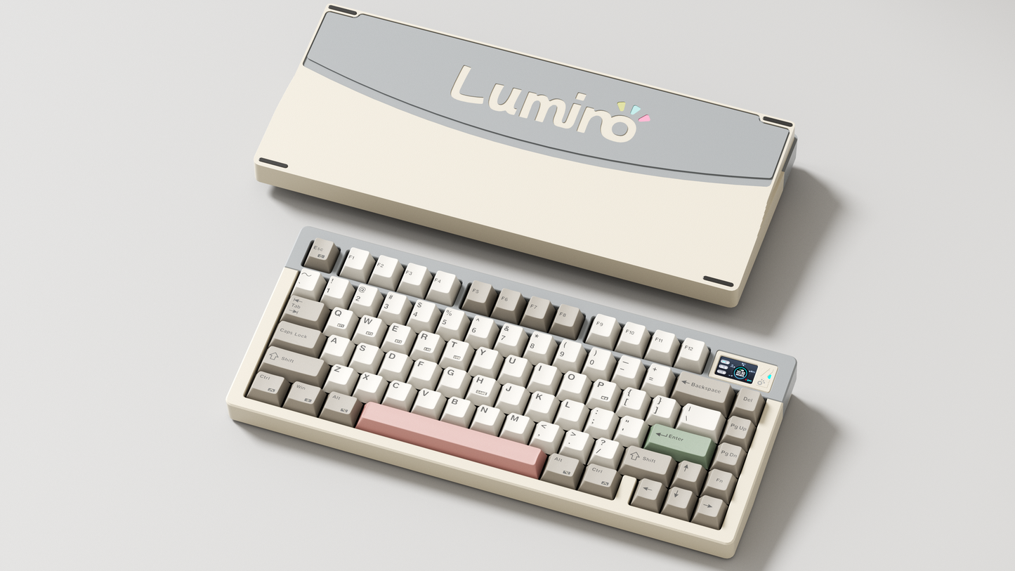 LUMINO75 75% Layout Hot-swappable Custom Mechanical Keyboard