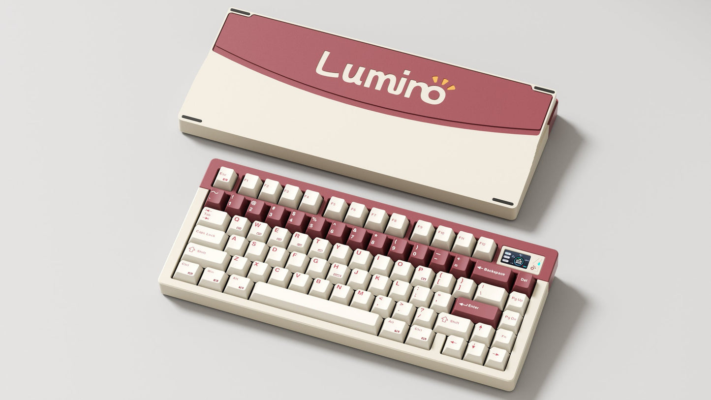 LUMINO75 75% Layout Hot-swappable Custom Mechanical Keyboard