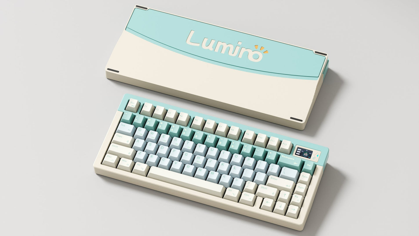 LUMINO75 75% Layout Hot-swappable Custom Mechanical Keyboard