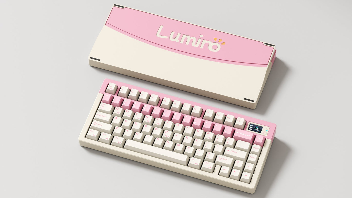 LUMINO75 75% Layout Hot-swappable Custom Mechanical Keyboard