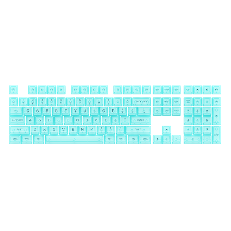 ASA Clear Keycap Set(155-Key)