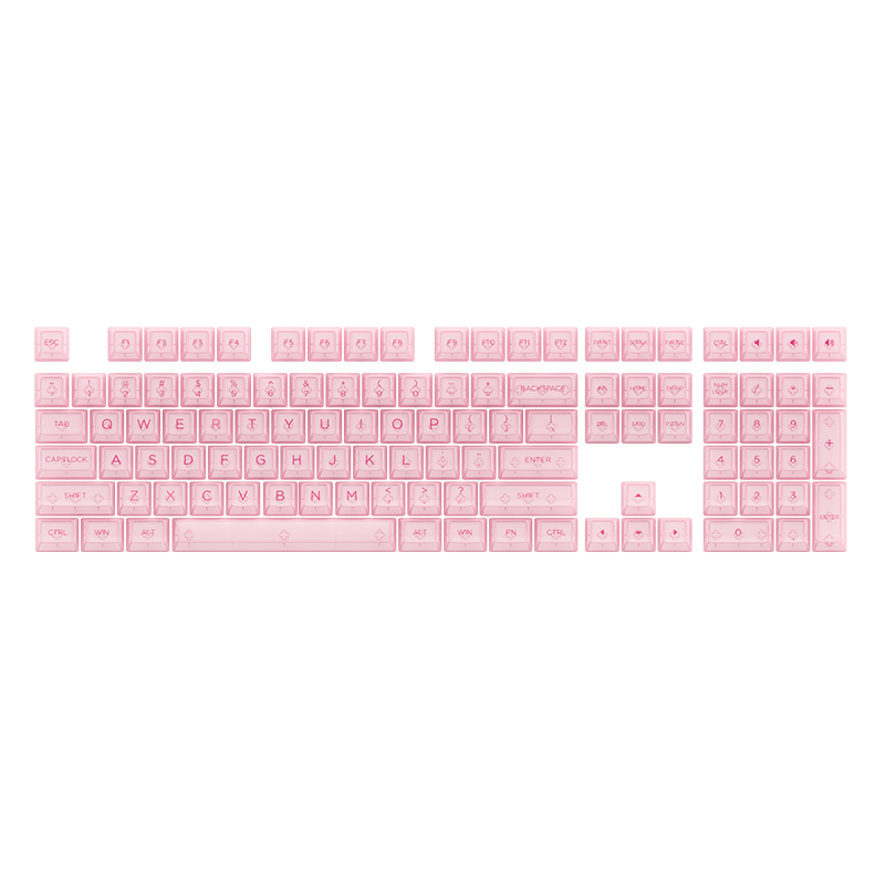 ASA Clear Keycap Set(155-Key)