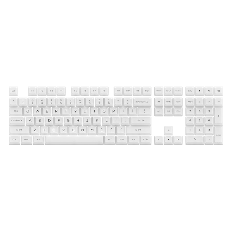 ASA Clear Keycap Set(155-Key)