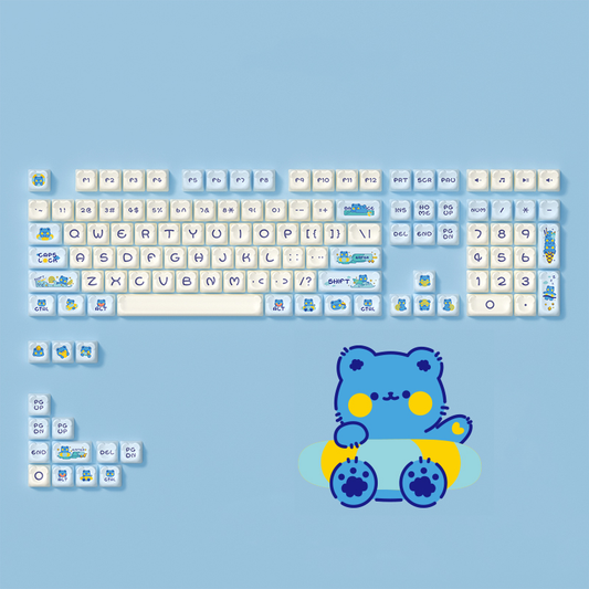 Akko Lemon Bear Keycap Set (122-key)