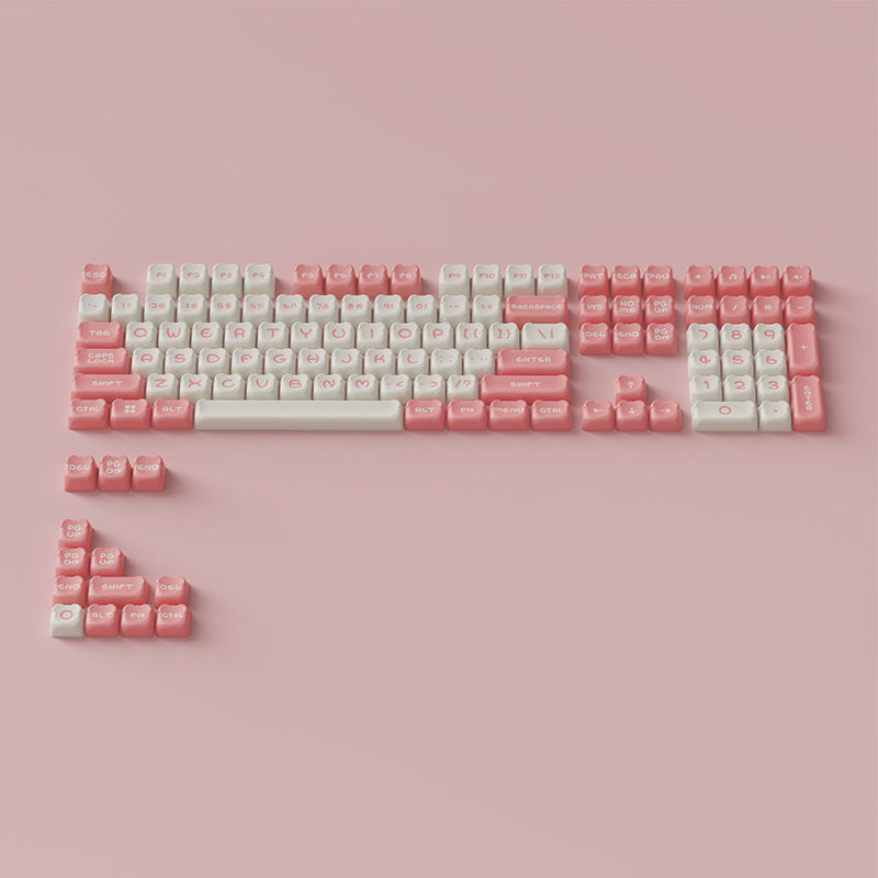 Akko Sakura Bear Keycap Set (122-key)