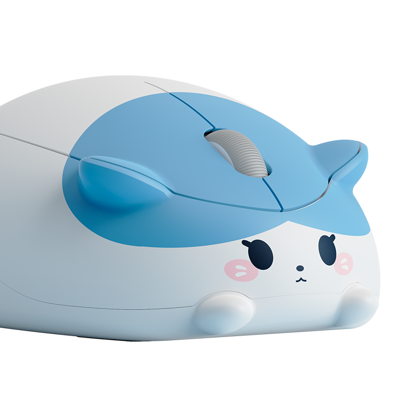 Akko Blue and White Cat Mouse