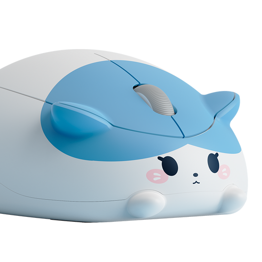 Akko Blue and White Cat Mouse