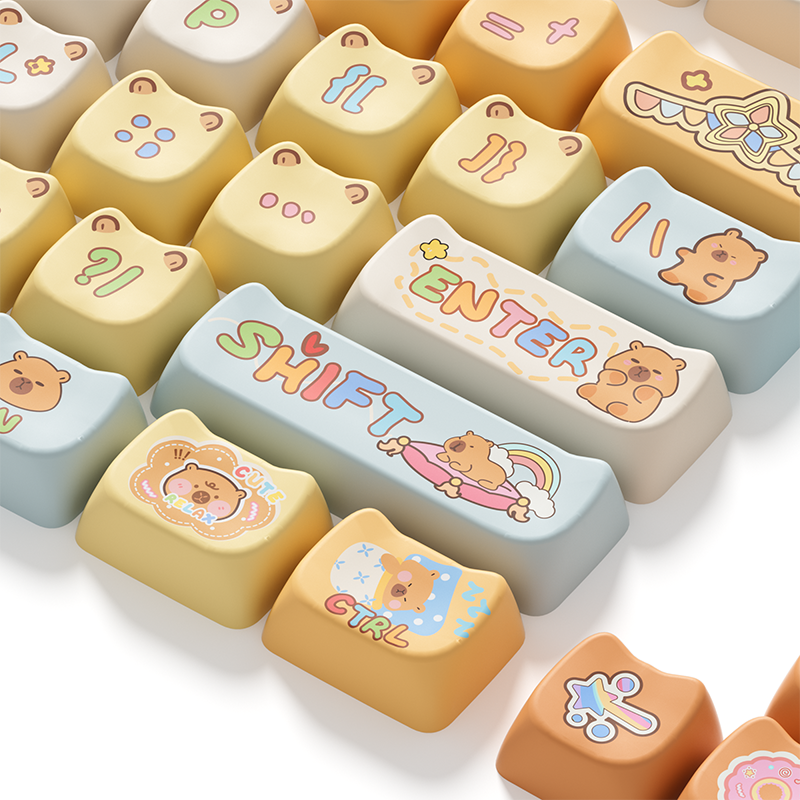 Capybara Keycap Set (142-key)