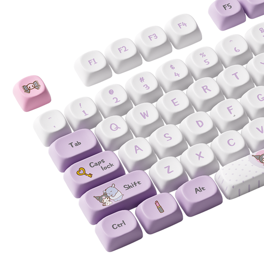 Kuromi Keycap Set (138-key)