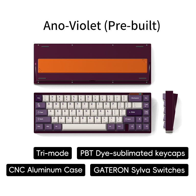 LUMINKEY65 65% Layout Hot-swappable Custom Mechanical Keyboard