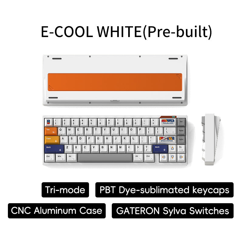 LUMINKEY65 65% Layout Hot-swappable Custom Mechanical Keyboard