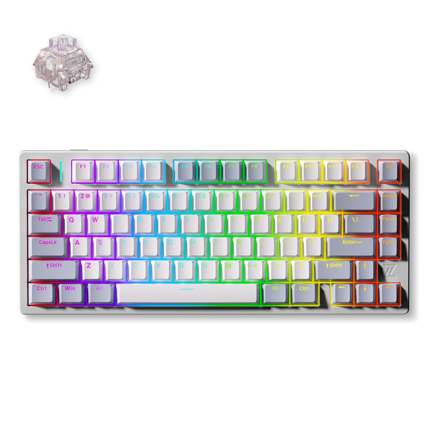 MCHOSE Z75 Metal Top Cover Mechanical Gaming Keyboard