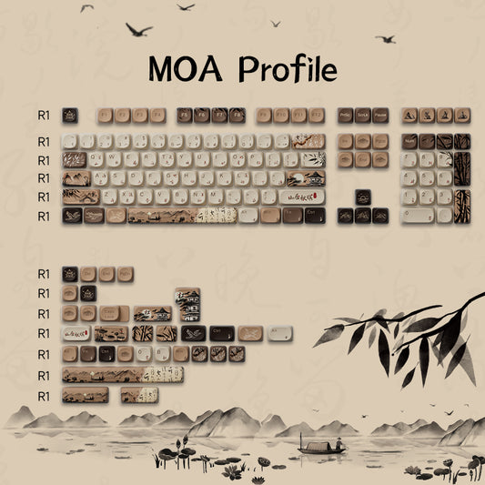 Mountain Seclusion Keycap Set (140-key)