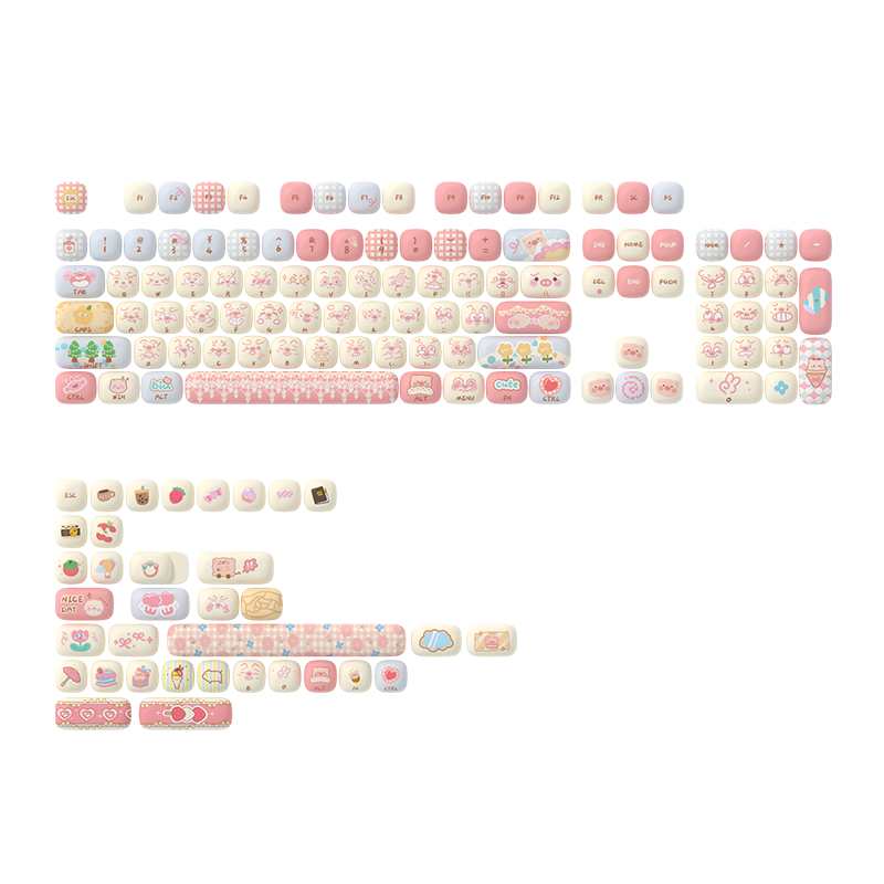 Piggy Party Keycap Set (139-key)