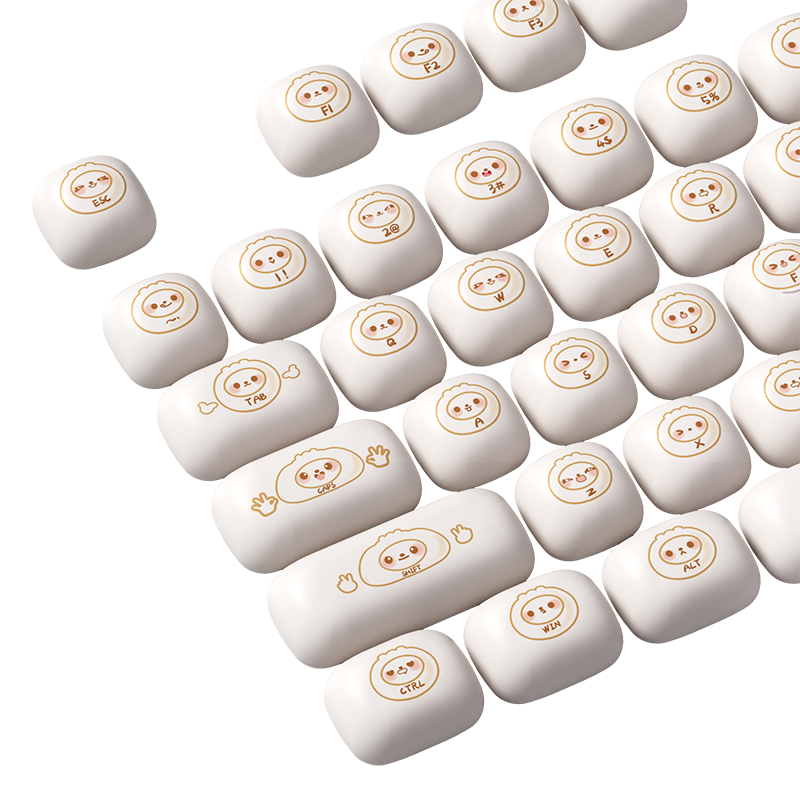 Steamed Buns Keycap set (144-key)