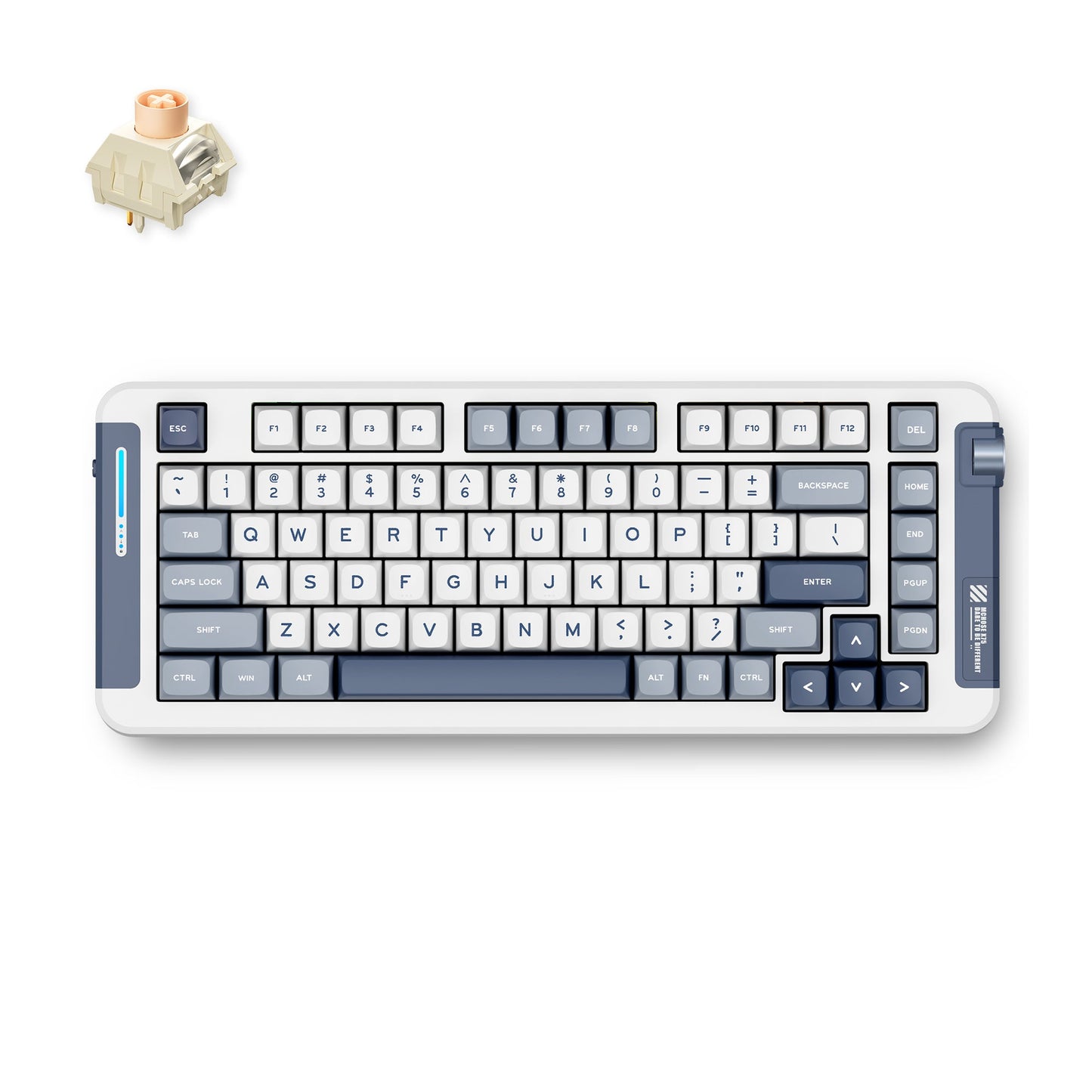 MCHOSE X75 Wireless Gasket Mount Mechanical Keyboard